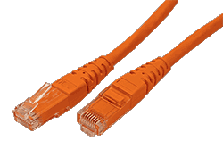 UTP patchkabel kat. 6, 2m, oranžový