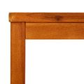 vidaXL Konferenčný stolík 60x60x45 cm masívne akáciové drevo