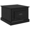 vidaXL Konferenčný stolík Čierny dub 50 x 50 x 35 cm Kompozitné drevo