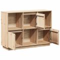 vidaXL Komoda 110,5x35x80 cm borovicový masív