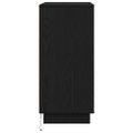 vidaXL LED komoda Čierny dub 71 x 34,5 x 75 cm Kompozitné drevo
