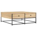 vidaXL Konferenčný stolík dub sonoma 100x99x40 cm kompozitné drevo