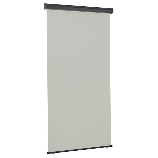 vidaXL Bočná markíza na balkón 125x250 cm, sivá