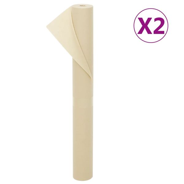 vidaXL Fólia na rastliny 2 rolky 70 g/m² 10x1,6 m