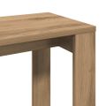 vidaXL Zasúvacie stolíky 3 ks dub artisan kompozitné drevo