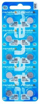 Renata 395 gombíková batéria 1,55V 9,5x2,7mm 10ks 4088