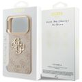 Puzdro Guess pre iPhone 17 Pro HC 4G PU W/ BIG 4G CLASSIC LOGO GD ružové