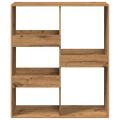 vidaXL Deliaca stena dub artisian 100x33x115 cm kompozitné drevo