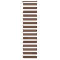vidaXL Zebra roleta hnedá 55x230 cm šírka látky 50,9 cm polyester