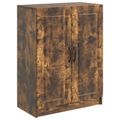 vidaXL Servírovacia skriňa Dymový dub 66 x 34,5 x 87 cm