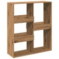 vidaXL Deliaca stena dub artisian 100x33x115 cm kompozitné drevo
