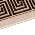 vidaXL Behúň MARSA Čierna 50 x 150 cm Polyester a PVC