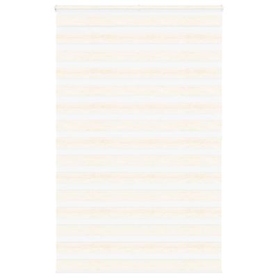vidaXL Zebra roleta mramorová béžová 145x200 cm šírka látky 140,9 cm polyester