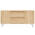 vidaXL Konferenčný stolík dub sonoma 102x44,5x50 cm kompozitné drevo