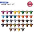 AK Interactive: Quick Gen - Quick Paint Set (36 farieb a 2 štetce)