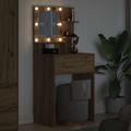 vidaXL Toaletné stolíky do spálne Remeselný dub 80 x 39,6 x 135 cm