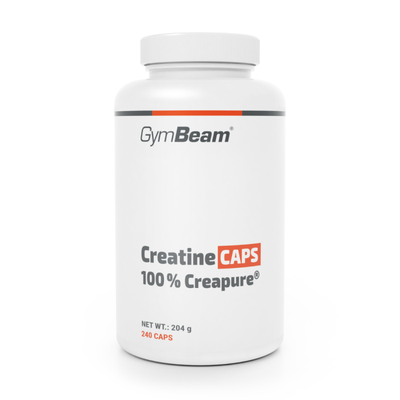 Kreatín (100 % Creapure®) - GymBeam, 240 kaps.