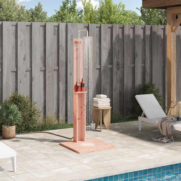 vidaXL Externá sprcha 206 cm Prírodná