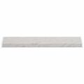 vidaXL Parapetné dosky Mramorová textúra 60 x 25 x 4,5 cm PVC