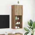 vidaXL Zostava TV skriniek 40,5 x 30 x 102 cm Remeselný dub