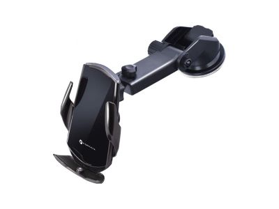 Držiak do auta s nabíjaním FORCELL F-Grip HS1 s prísavkou