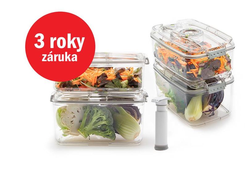 STATUS Full Tritan 5-dielny set vákuových dóz 158530