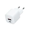 Solight DC77 USB-C + USB-A nabíjačka GaN 20W PD
