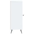 vidaXL Servírovacia skriňa Biela 33 x 34,5 x 90 cm Kompozitné drevo