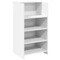 vidaXL Recepčný stôl biely 155x50x103,5 cm kompozitné drevo