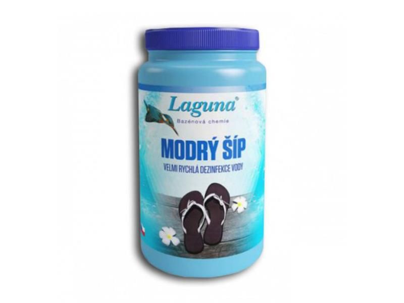 Prípravok pre chlórovú dezinfekciu bazénovej vody LAGUNA Modrý Šíp 1kg