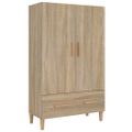 vidaXL Vysoká skrinka dub sonoma 70x31x115 cm spracované drevo
