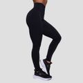 Dámske legíny FIT Black - GymBeam, veľkosť M, veľkosť oblečenia M