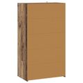 vidaXL Highboard Staré drevo 70 x 41 x 124 cm Kompozitné drevo