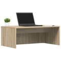vidaXL Nástenný stôl Sonoma dub Kompozitné drevo 80 x 45 x 30 cm