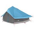 vidaXL Tipi stan 20-miestny Modrá Polyester a oceľ