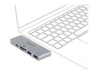 Rozbočovač - 2 x USB 3.2 Gen 1 + 1 x USB-C (napájanie) - desktop