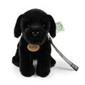 Plyšový pes labrador čierny 25 cm ECO-FRIENDLY