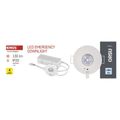 LED nouzové osvetlenie EMOS / ORSU ZN1330 / 1 W, 130 lm, 3 h, IP20