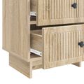 vidaXL Nočný stolík Dub sonoma 43 x 34,5 x 47,5 cm Kompozitné drevo