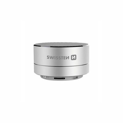 SW BLUETOOTH REPRODUKTOR i-METAL - STRIEBORNÁ