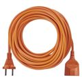 Predlžovací kabel spojka EMOS P01320R 20 m / 1 zásuvka / oranžový / PVC / 230 V / 1,5 mm2