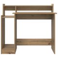 vidaXL Stôl Remeselný dub 97 x 45 x 90 cm Kompozitné drevo