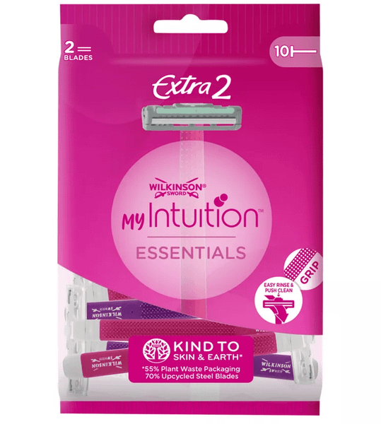 Wilkinson Extra 2 MY Intuition Essentials jednorazový dámsky holiaci strojček, 10ks (W302321600)