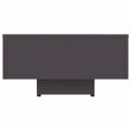 vidaXL Konferenčný stolík, sivý 100x49,5x31 cm kompozitné drevo