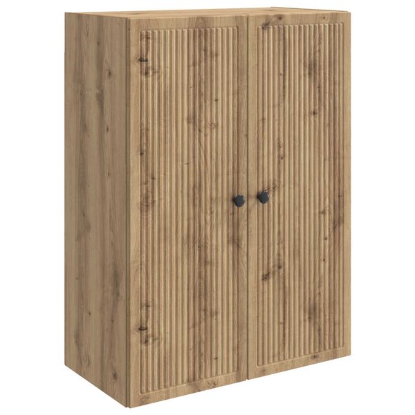 vidaXL Nástenná skrinka Dub artisan 66 x 34,5 x 90 cm Kompozitné drevo