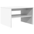 vidaXL Konferenčný stolík Biela 60 x 50 x 40 cm Kompozitné drevo