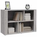 vidaXL Komoda sivý dub sonoma 80x30x54 cm spracované drevo