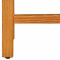 vidaXL Regál na topánky so 4 policami 100x27x80 cm dubový masív