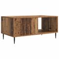 vidaXL Konferenčný stolík Staré drevo 90 x 50 x 40 cm Kompozitné drevo