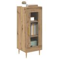 vidaXL Servírovacia skriňa dub artisan 34 x 34.5 x 90 cm